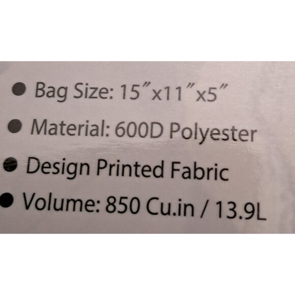 NWT 2025 Whataburger Backpack Orange and White Stripe 15x11x5 - Picture 9 of 9